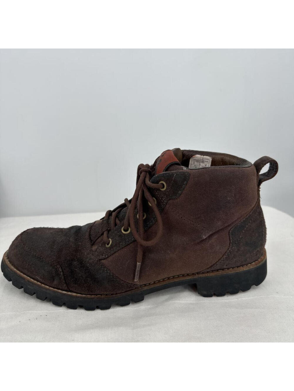 Men's Patagonia Tin Shed 6" Waterproof Leather Boots Brown Shoes 11